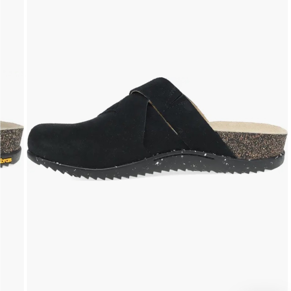Dansko Daniella mules black leather sz 8.5 - Picture 4 of 7